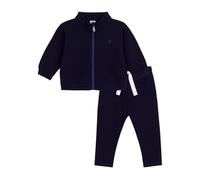 Petit Bateau Ensemble sweatshirt et pantalon bébé en coton uni