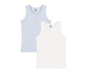 Petit Bateau Jungen A0bn0 Ärmellose Tanktops (2er Pack)