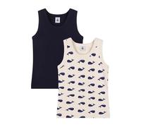 Petit Bateau Jungen A0DAG Tanktops, Variante 1, 2 Jahre (2er Pack)