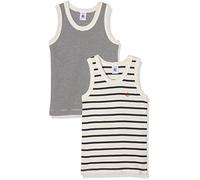 Petit Bateau Jungen Débardeur_23734 Unterhemden,2er Pack|#2per Pack Mehrfarbig (Special 00),140 (10ans/140cm)