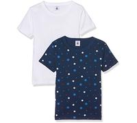 Petit Bateau Jungen Unterhemd T Shirt MC_2874400 28744, 2er Pack, Gr. 140 (Herstellergröße: 10ans/140cm), Mehrfarbig (Special Lot 00 00)