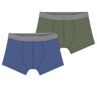 PETIT BATEAU 2er-Set: Boxershorts in Khaki - Größe 110 | Kinder Waesche