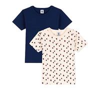 Petit Bateau JungenKurzarm-T-Shirt (2er Pack) , Variante 1, 10 Jahre