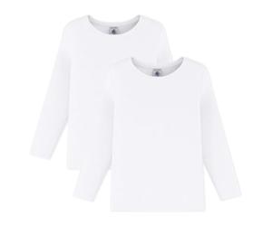 Petit Bateau JungenLangarm-T-Shirt (2er Pack) , Variante 1, 5 Jahre