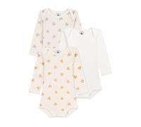 Petit Bateau - Lot de 3 Bodies Manches Longues Noël - Jungen und Mädchen - weiß - Größe 6M