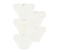 PETIT BATEAU 5er-Set: Slips in Creme - Größe 128 | Kinder Waesche