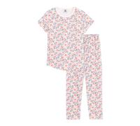 Petit Bateau Mädchen Ciao Mcjl Nachtwäsche, Marshmallow/Multico, 6 Jahre