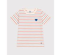 Petit Bateau Mädchen Kurzärmeliges T-Shirt A0cq4, Ecru/Mehrfarbig, 12 Jahre