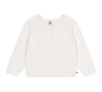 Petit Bateau Mädchen Strickjacke A0cjn, Weiß, 5 Jahre