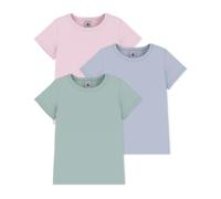 Petit Bateau - Bekleidung Lot de 3 Tee-Shirts Manches Courtes Fill - Mehrfarbig - Größe 10A
