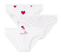 PETIT BATEAU 3er-Set: Slips in Weiß - 22% | Größe 152 | Kinder Waesche