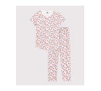 Petit Bateau Mädchen Ciao Mcjl Nachtwäsche, Marshmallow/Multico, 10 Jahre