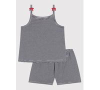 PETIT BATEAU Pyjama in Dunkelblau - Größe 128 | Baby Waesche