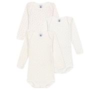 Petit Bateau - Bekleidung Lot de 3 Bodies Manches Longues Cœur de - Mehrfarbig - Größe 6M