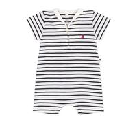 Geringelter Baby Kurzoverall PETIT BATEAU aus Baumwolle blau Gr. 62