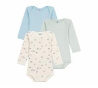 Petit Bateau Unisex Baby Lot X3 Bod Unterwäsche für den Tag (3er Pack)