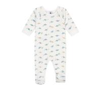 Petit Bateau Unisex Baby Schlaf gut, Reißverschluss A0cn7, Weiß/Mehrfarbig, 3 Monate