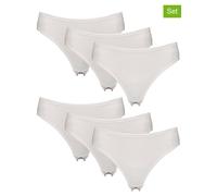 Jazz-Pants Slips, Damen, Gr. 40, weiß, Obermaterial: 100% Baumwolle, PETITE FLEUR BY LASCANA, unifarben, körpernah, Unterhosen, aus reiner Baumwolle, Topseller (583796-40) weiß