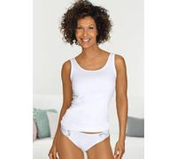 PETITE FLEUR Achselhemd Damen weiß Gr.42