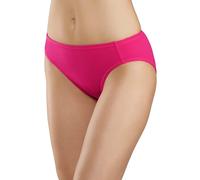 Bikinislip, Damen, Gr. 42, bunt (grün, türkis, pink, lila, olivgrün), Piqué, Obermaterial: 95% Baumwolle, 5% Elasthan, PETITE FLEUR BY LASCANA, unifarben, körpernah, Unterhosen, aus weicher Pikee-Qual