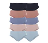 PETITE FLEUR by Lascana Damen Go in Hüftslip (10 Stück) | mit elastischen Abschlüssen an Taillen- und Beinausschnitten, weicher Baumwoll-Stretch-Qualität