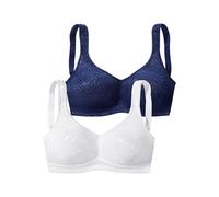 PETITE FLEUR BY LASCANA Soft-BH Damen navy + weiß Gr.95D