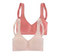 PETITE FLEUR by Lascana Damen Soft-BH | nahtlos vorgeformte Cups, breite Träger für bequemen Halt, atmungsaktiv, Baumwolle