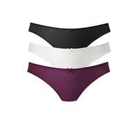 PETITE FLEUR BY LASCANA String Damen beere+creme+schwarz Gr.40/42