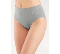 PETITE FLEUR BY LASCANA Formslip Damen grau-meliert, weiß, schwarz Gr.36/38