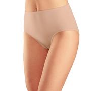 Hüftslip, Damen, Gr. 44/46, beige (beige, schwarz, weiß), Obermaterial: 95% Baumwolle, 5% Elasthan, PETITE FLEUR BY LASCANA, unifarben, Unterhosen, aus elastischer Baumwolle (890344-44) beige, schwarz