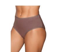 Hüftslip, Damen, Gr. 36/38, beige (pastell), Single Jersey, Obermaterial: 95% Baumwolle, 5% Elasthan, PETITE FLEUR BY LASCANA, unifarben, Unterhosen, aus elastischer Baumwolle (34982468-36) pastell