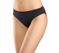 Jazz-Pants Slips PETITE FLEUR, Damen, Gr. 38, schwarz, Microfaser, Obermaterial: 92% Polyamid, 8% Elasthan, unifarben, körpernah, Unterhosen, aus weicher Microfaser, Topseller (825187-38) schwarz