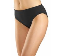 petite fleur Jazz-Pants Slips, (6 St.), aus reiner Baumwolle 52 (52), 6 St. schwarz Damen Tagwäsche Wäsche Slips 52 (52), 6 St. schwarz