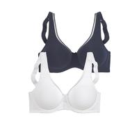 PETITE FLEUR BY LASCANA Minimizer-BH Damen marine+weiß Gr.105B