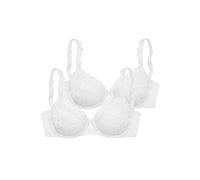PETITE FLEUR Bügel-BH Damen 2xweiß Gr.95C