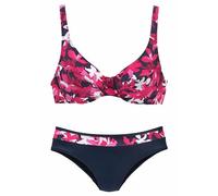 PETITE FLEUR Damen Bügel-Bikini florales Design, verstellbare Träger, bedruckter Einsatz, Lycra® Xtra Life™, für Lange Freude