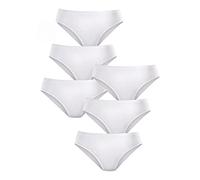 Jazz-Pants Slips PETITE FLEUR Gr. 52 (52), weiß Damen Unterhosen Jazzpants aus reiner Baumwolle Bestseller (583796-52)