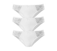 PETITE FLEUR Jazz-Pants Slips Damen weiß Gr.52/54