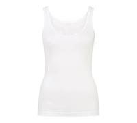 Unterhemd PETITE FLEUR, Damen, Gr. 34, N-Gr, weiß, Feinripp, Obermaterial: 100% Baumwolle, unifarben, tiefer Rundhals, Unterhemden Unterhemd, aus reiner Baumwolle, Tanktop, Unterziehshirt (807032-34)