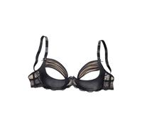 PETITE FLEUR GOLD BY LASCANA Büstenhebe Damen schwarz Gr.70D
