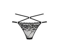 PETITE FLEUR GOLD BY LASCANA String Damen schwarz Gr.40/42