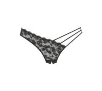 PETITE FLEUR GOLD BY LASCANA String-Ouvert Damen schwarz Gr.44/46