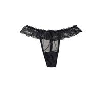 PETITE FLEUR GOLD String Damen schwarz Gr.48/50