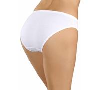 petite fleur Jazzpants, (6 St.), aus reiner Baumwolle TOPSELLER 34 (34), 6 St. weiß Damen Jazzpants Slips Damenwäsche 34 (34), 6 St. weiß