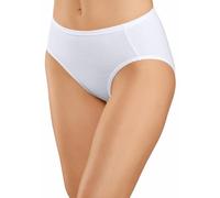 Jazz-Pants Slips PETITE FLEUR, Damen, Gr. 52, weiß, Piqué, Obermaterial: 95% Baumwolle, 5% Elasthan, unifarben, körpernah, Unterhosen, aus weicher Pikee-Qualität (835919-52) weiß