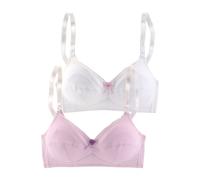 PETITE FLEUR Still-BH Damen flieder+weiß Gr.85D