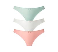 PETITE FLEUR String Damen pfirsich+mint+creme Gr.32/34