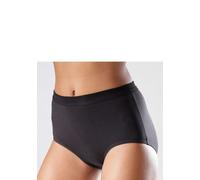 petite fleur Taillenslip, mit weichem Bündchen 52/54, 4 St. schwarz Damen Tagwäsche Wäsche Taillenslip 52/54, 4 St. schwarz