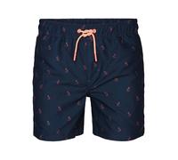 Petrol Industries - Badehose mit Allover-Muster Wavecrestview Blau XL