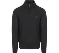Petrol Half Zip Pullover Melange Navy - Größe 3XL Dunkelblau 3XL